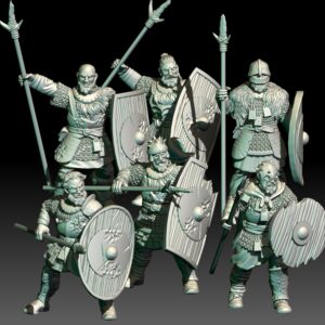 Warriors with Spears - x1