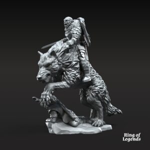 Korvog, Orc Lord Commander ft and mtd