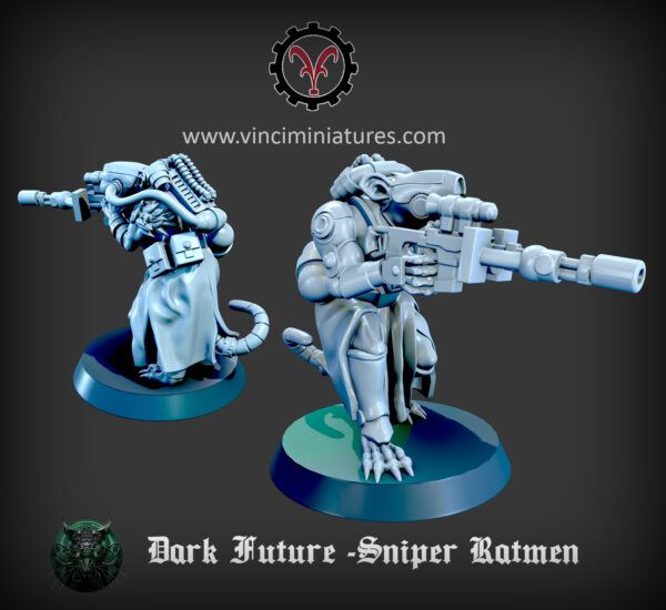 Sniper Ratmen Set 1 - x1