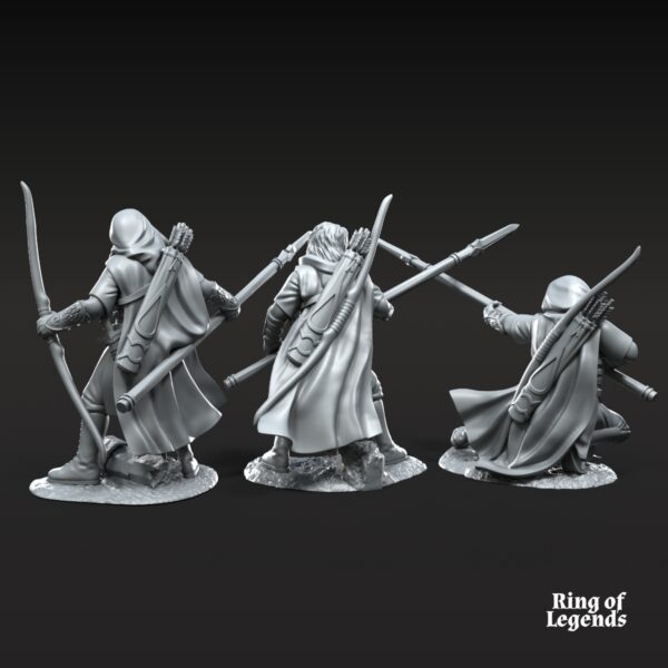 d9a6608ec96dcbba6f204f9f19669bc4-1.jpg Rangers of Grey Castle with Spear and Bow - x3