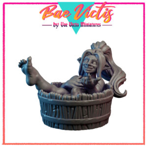 Goblin Taking a Bath Pinup - x1