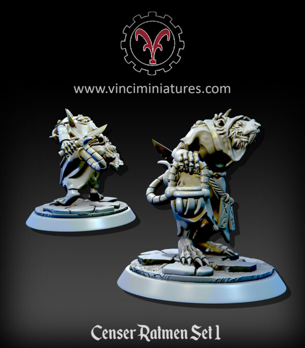 Censer Ratmen Set 1 - x7