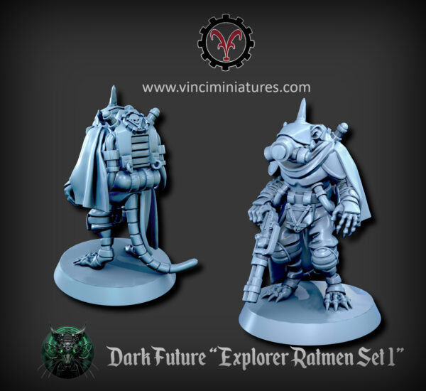 Dark Future Explorer Ratmen Set 1 - x1