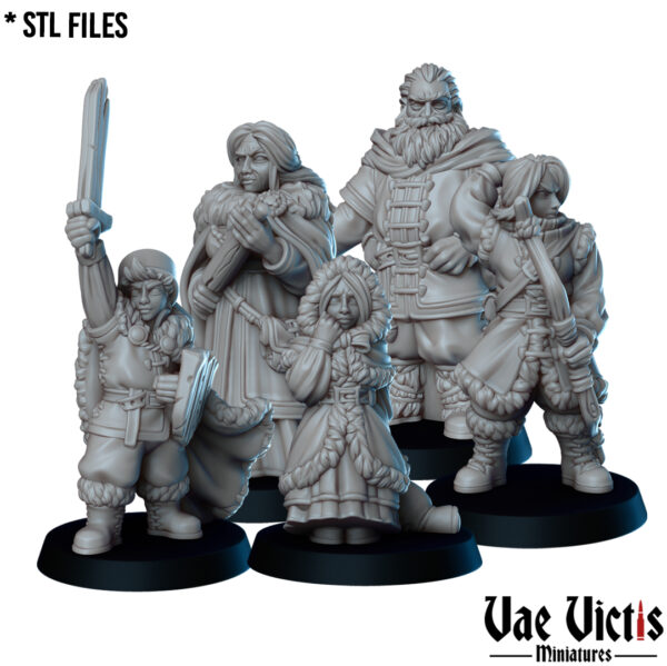 Winter adventure Set - x5