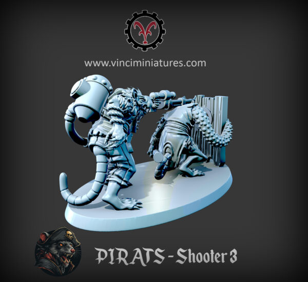 Pirat Shooter Rat 3 - x1