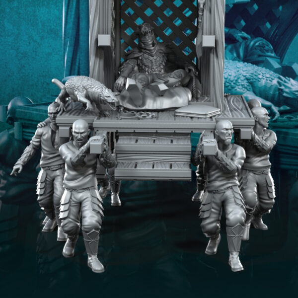 Dragon Army King on palanquin - Wersja A