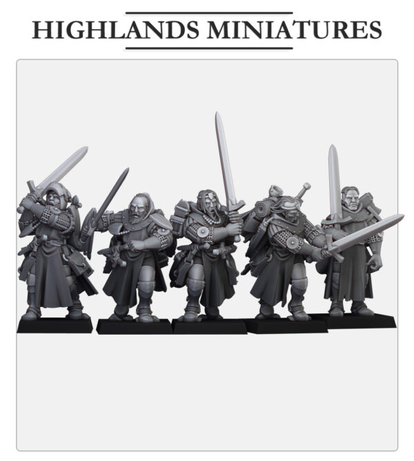 Dismounted Questing Knights- x10