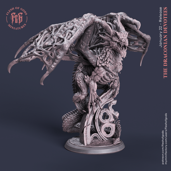 Dracolich - Nieumarły Smok - Flesh of Gods