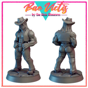 The Orc Cowboy Pinup - x1