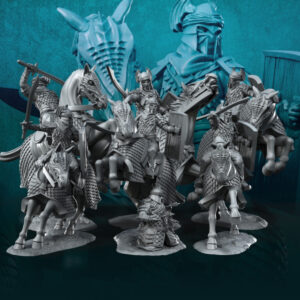 Regular Dragon Army Cavalry - x6