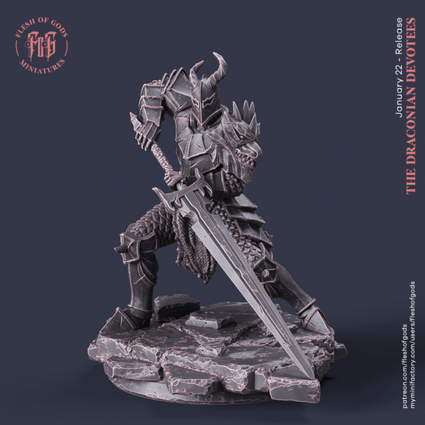 Draconian Knight - Drakoński Rycerz - Flesh of Gods
