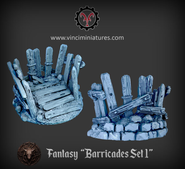 Ratmen Barricades Set 1 - x2