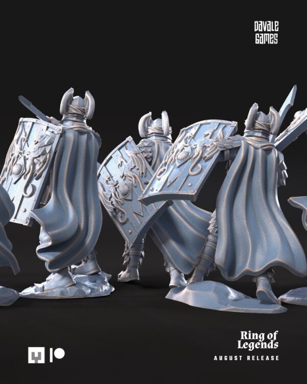 Dragon Army Elite with Sword and shield x6