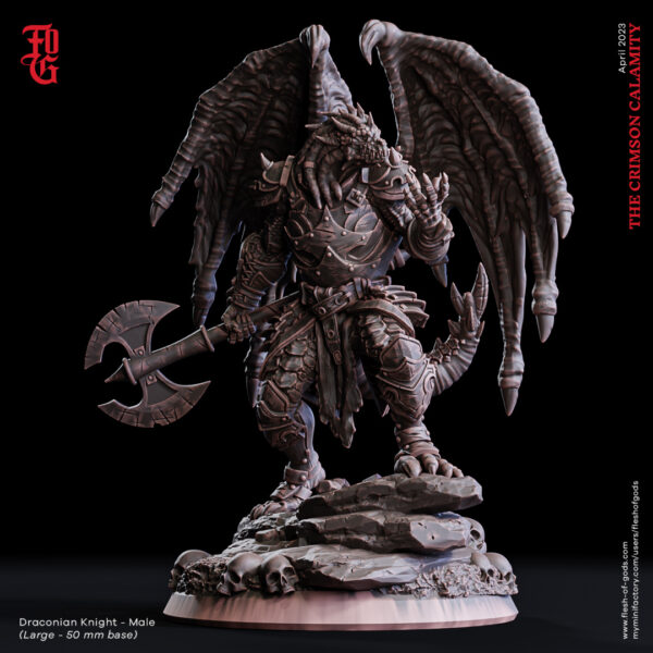 f09acfb21b2bff104c2d0eeb94446776.jpg Draconian Knight - Male Version