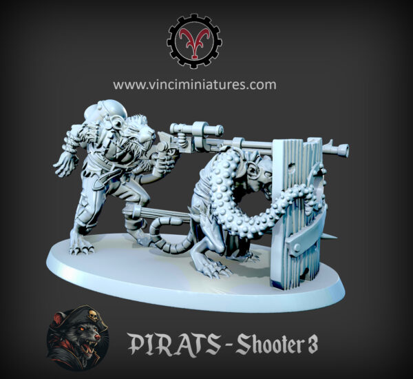 Pirat Shooter Rat 3 - x1