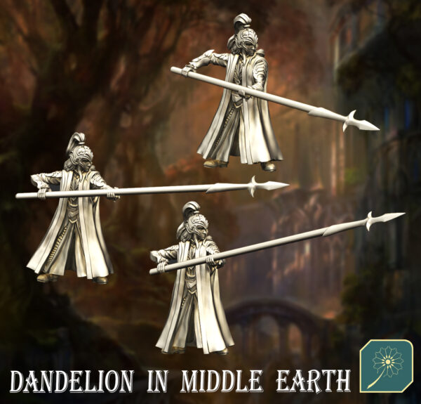 Council Guard of Golden Wood Pikeman 01 - x1