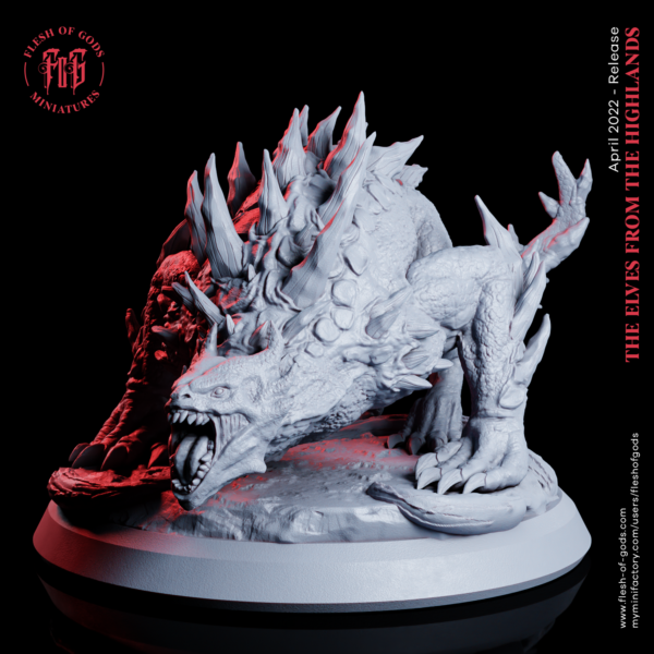 Gallfang Monster - Potwór Gallfang - Flesh of Gods