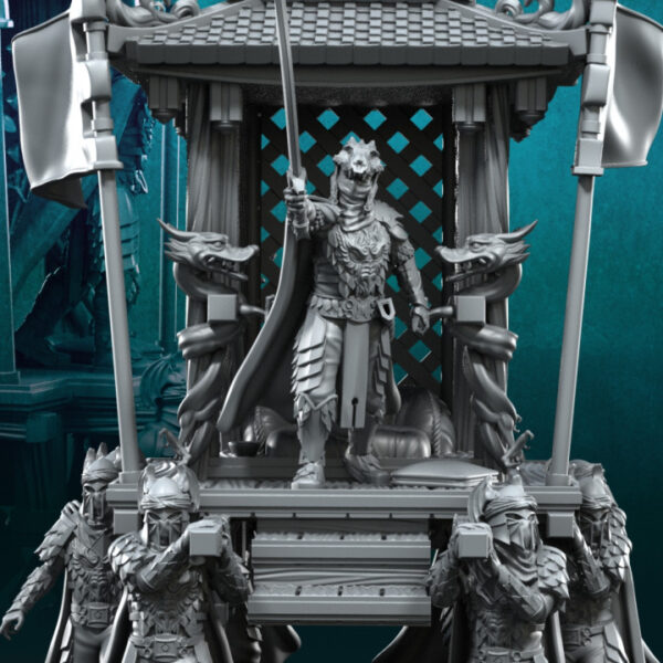 Dragon Army King on palanquin - Wersja B