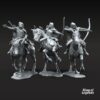 Grey Castle Court Guards mtd - x3