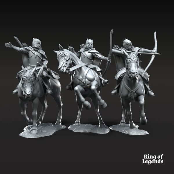 Grey Castle Court Guards mtd - x3