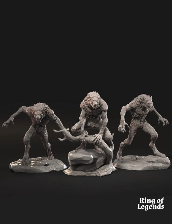 Lycanthropes of Anagar x3