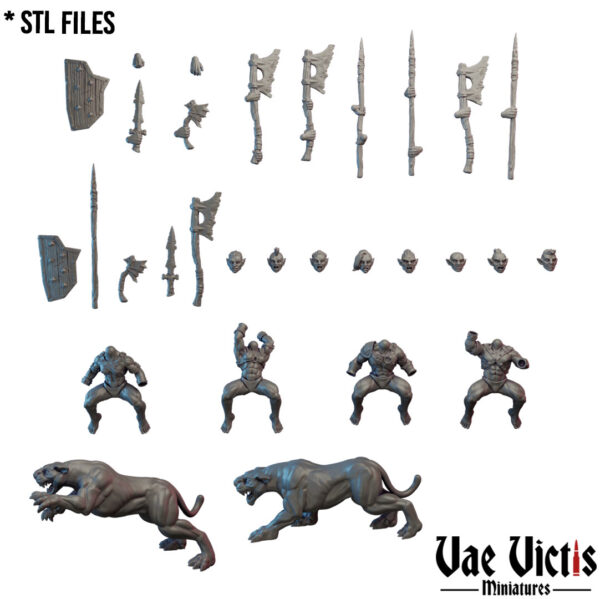 Assembled Panthers - x1