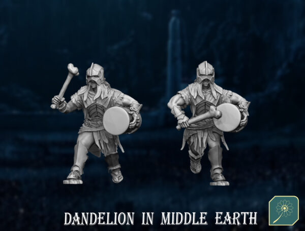 Half Orc Drummer - x1