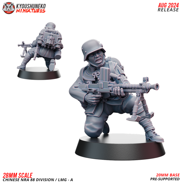 LMG - A | Chinese NRA German 88 Division ww2 - x1