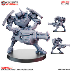 SDR Mecha Droid Autocannon - x1