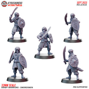Swordsmen - Araby Warriors - x1
