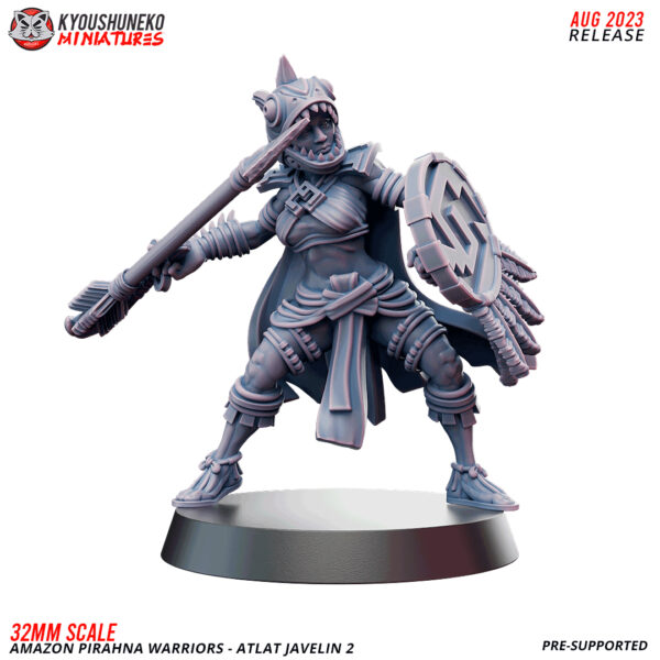 1c88132de8e863b6e663917493f20645.jpg Atlat Javelin - Amazon Pirahna Warriors - x1