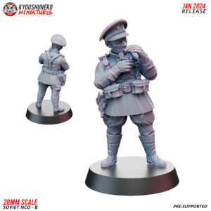 NCO B - Soviet Infantry ww2 - x1