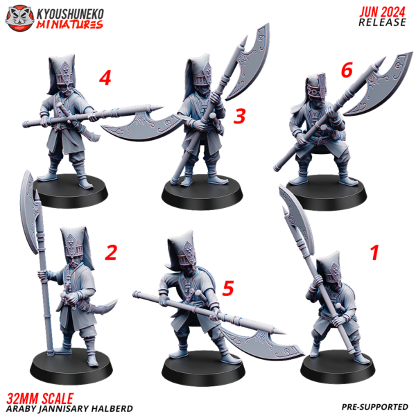 Araby Jannisary Halberd - x1