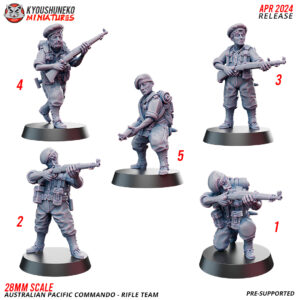 Riflemen - Australian Pacific Commando - x1