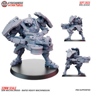 SDR Mecha Droid Rapid Heavy Machine Gun - x1