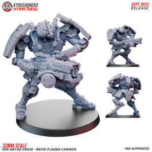 SDR Mecha Droid Rapid Plasma Cannon - x1