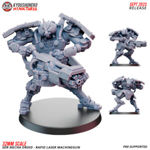 SDR Mecha Droid Rapid Plasma Cannon - x1