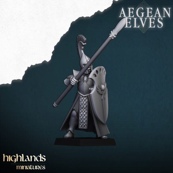 Aegean Elves Spearmen - x1