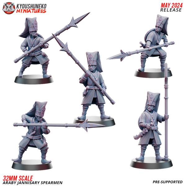 Araby Jannisary Spearmen - x5