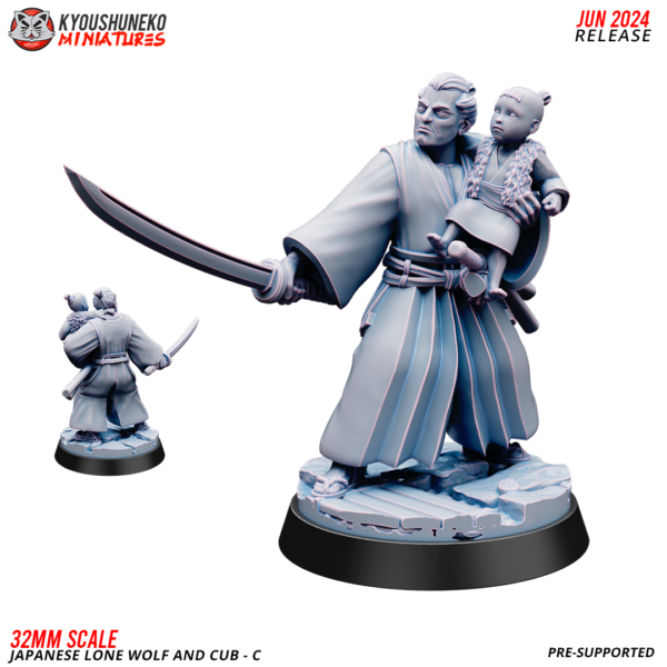 56d46faadfbe4c485b096f765f69667a.png Lone Wolf & Cub - C | Japanese Samurai - x1