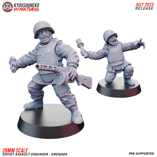 Grenade - Soviet Assault Engineer ww2 - x1