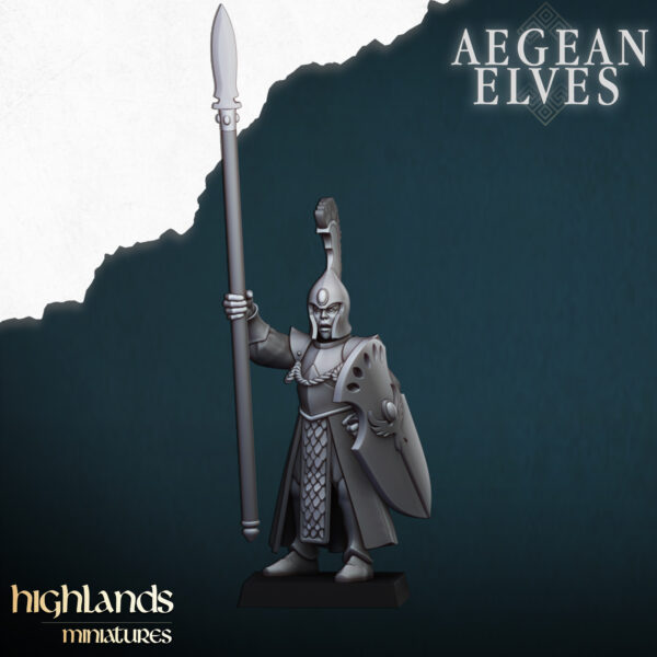 Aegean Elves Spearmen - x1