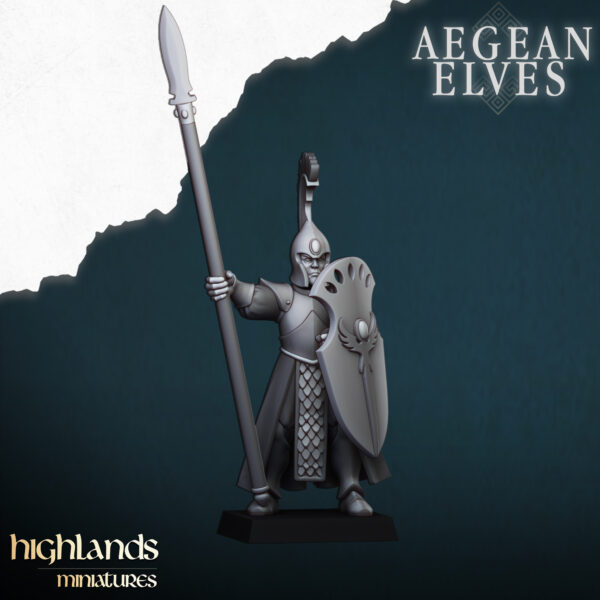 Aegean Elves Spearmen - x1