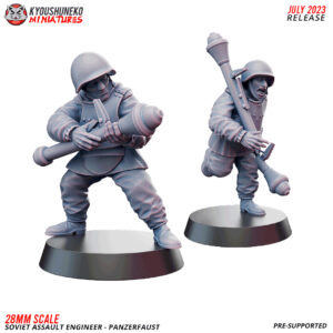 Panzerfaust - Soviet Assault Engineer ww2 - x1