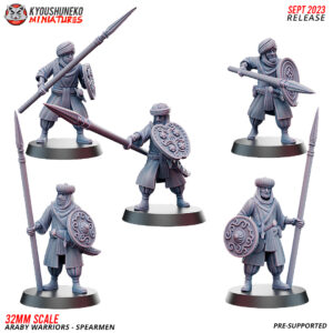 Spearmen - Araby Warriors - x5