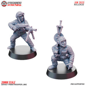 LMG Soviet Paratrooper - x2