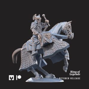 Dragon Army - Drummer Mounted - x1