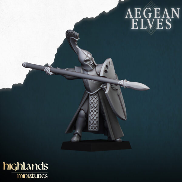 Aegean Elves Spearmen - x1