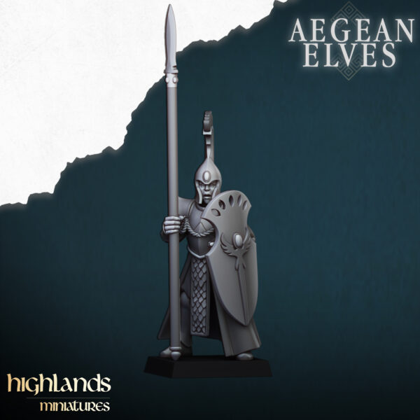 Aegean Elves Spearmen - x1