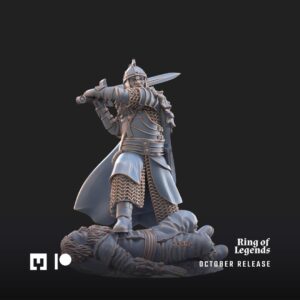 West Humans - Hammer Lord on Foot - x1